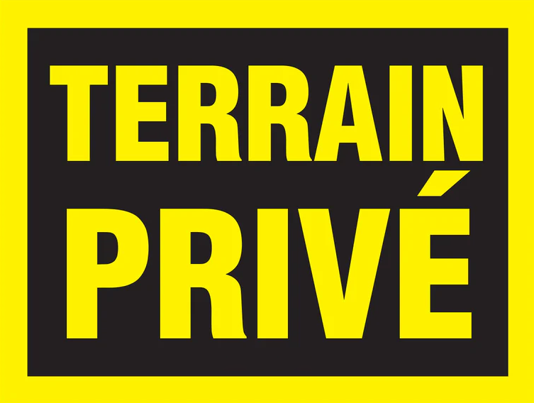 Terrain privé